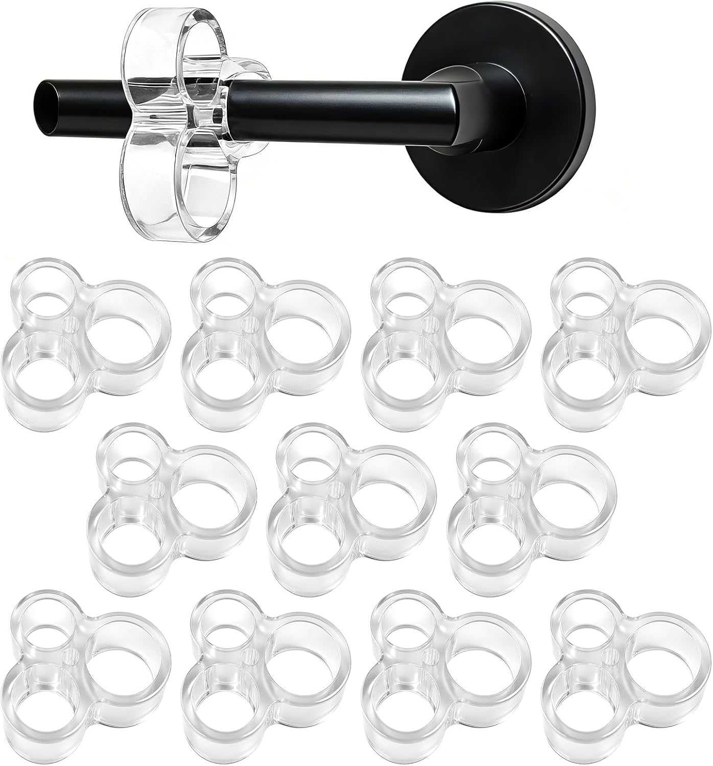 Türgriff-Schutzpuffer: 10 Stück, 22mm